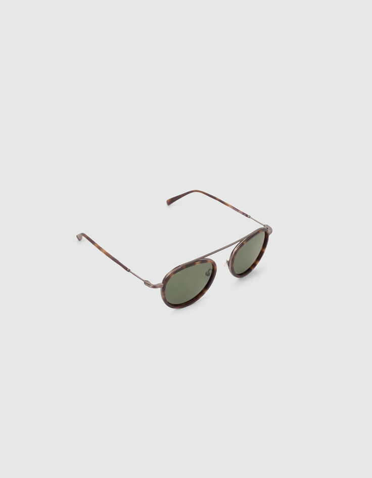 Lunettes solaires écailles style pantos Homme-3 Lunettes solaires écailles style pantos Homme-3