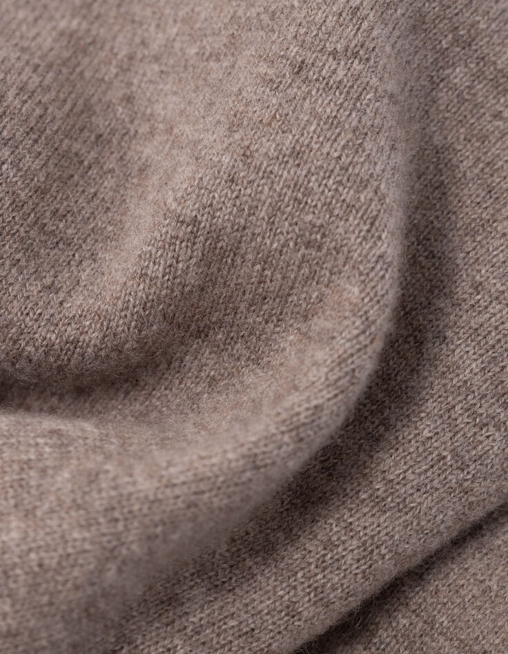Pure Edition-Pull sésame tricot maxi éclair Femme-7 Pure Edition-Pull sésame tricot maxi éclair Femme-7