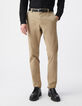 Pantalon chino SLIM beige Homme-1