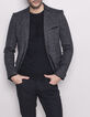Grauer Herrenblazer-1