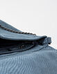 Bolso bandolera The Plum cuero efecto serpiente-4