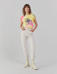 Camiseta loose color crudo tie&dye mujer-7