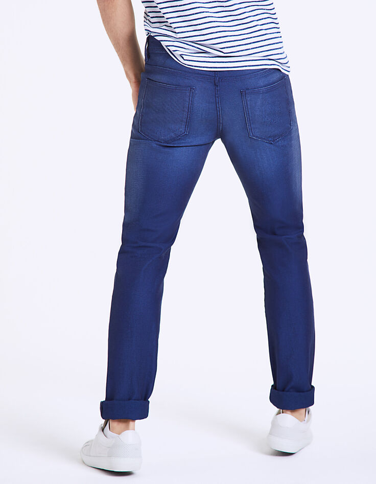 Indigoblauwe slim herenjeans Ashbury-6