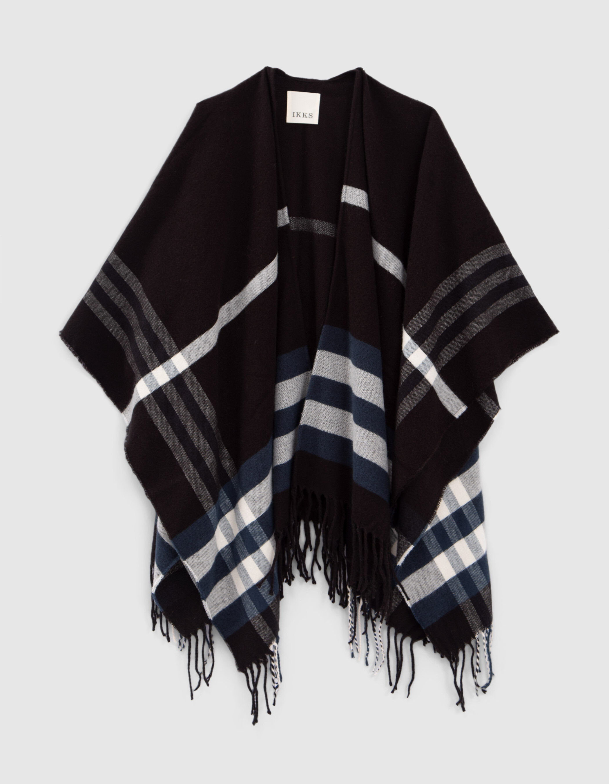 Poncho noire hotsell femme