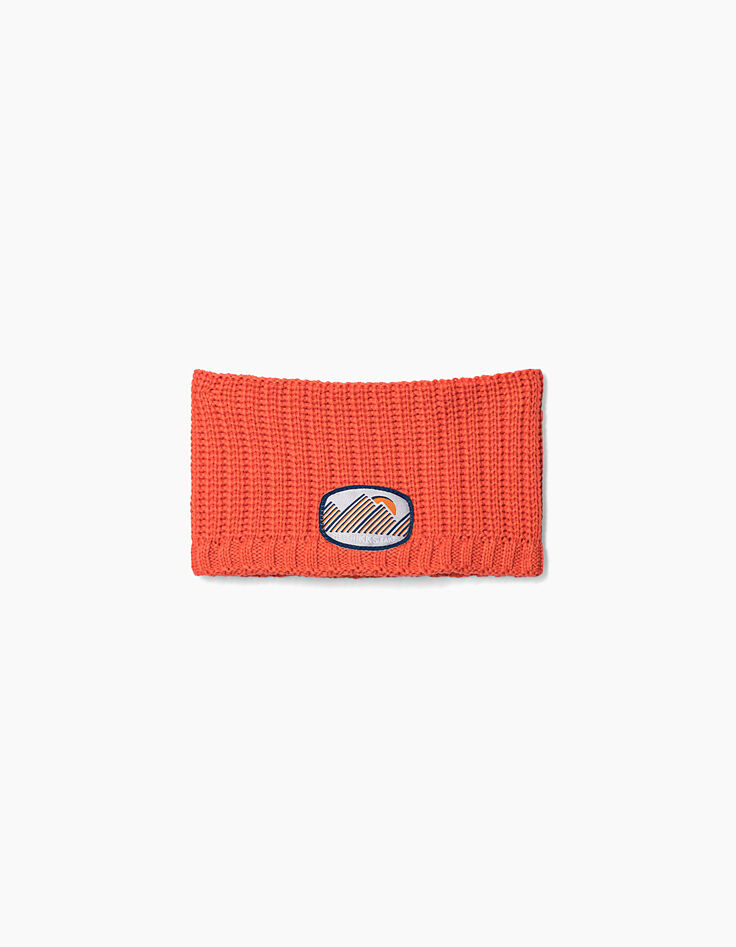 Snood orange bébé garçon -2