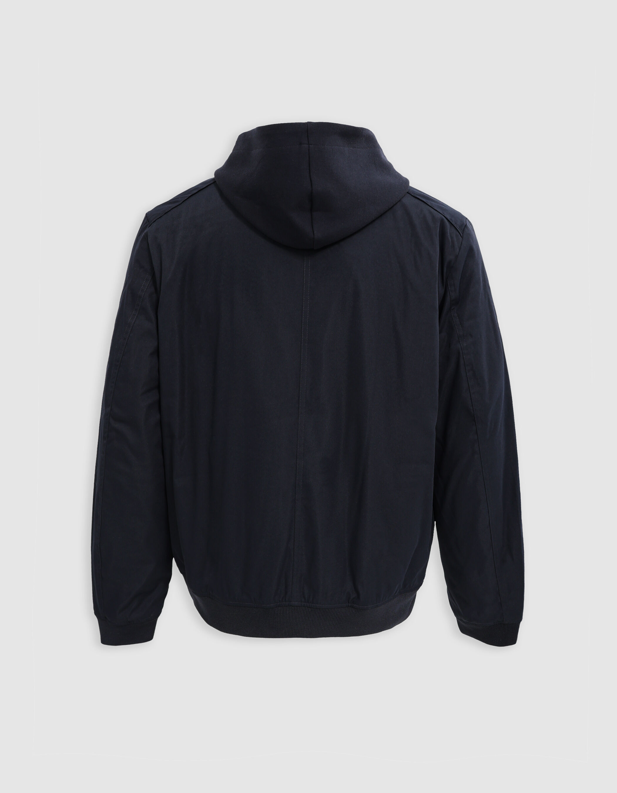 Men s navy bomber with trim IKKS