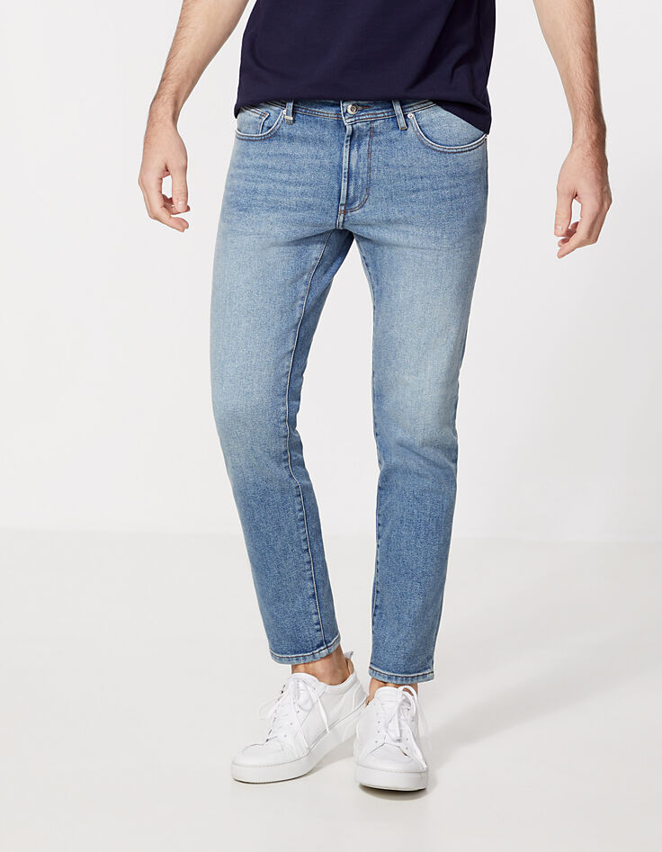 Men’s dirty navy Mykonos IKKS BETTER SLIM jeans-3 Men’s dirty navy Mykonos IKKS BETTER SLIM jeans-3