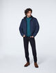Pull camaïeu de vert en tricot mouliné Homme-6