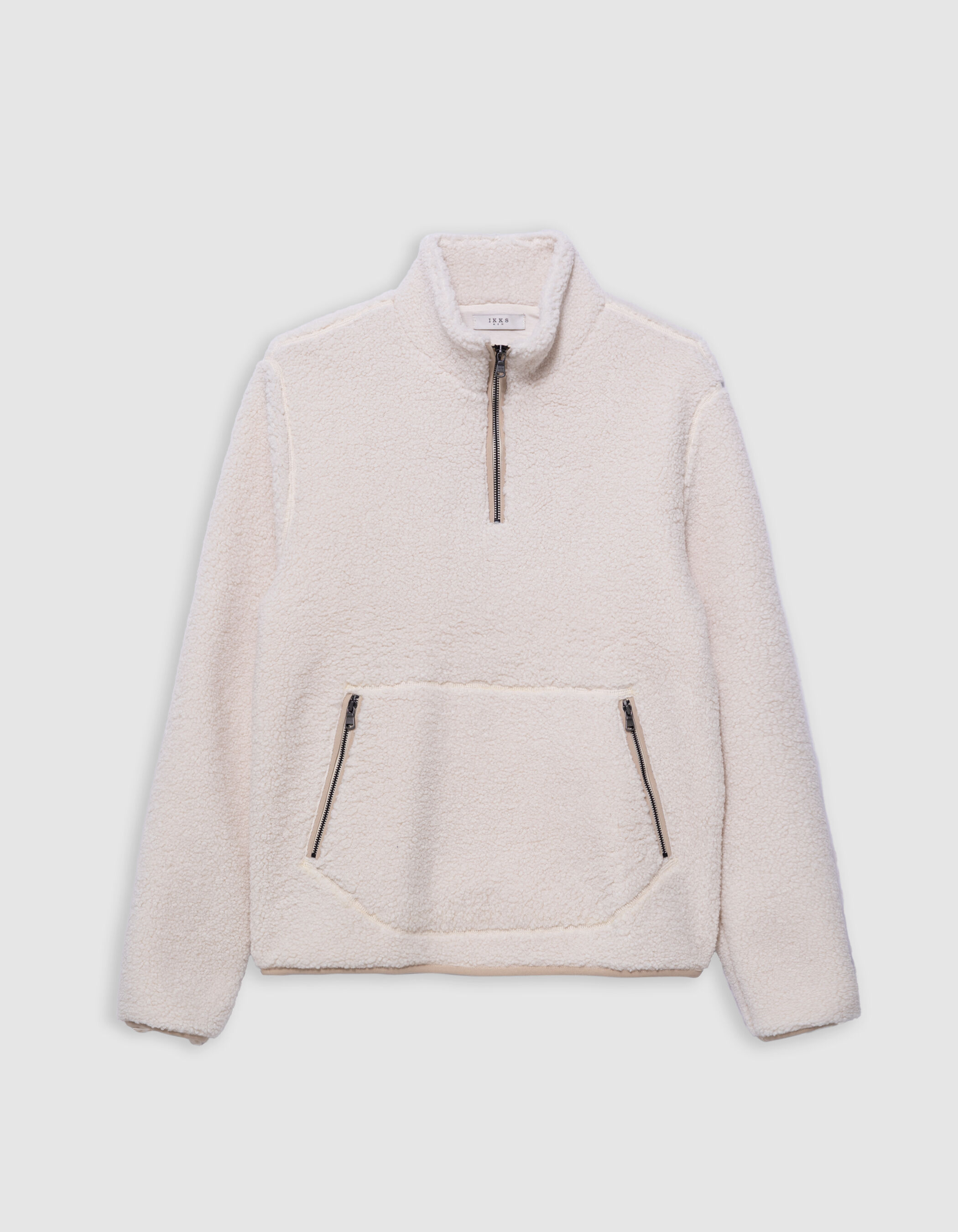 White sherpa sweatshirt store
