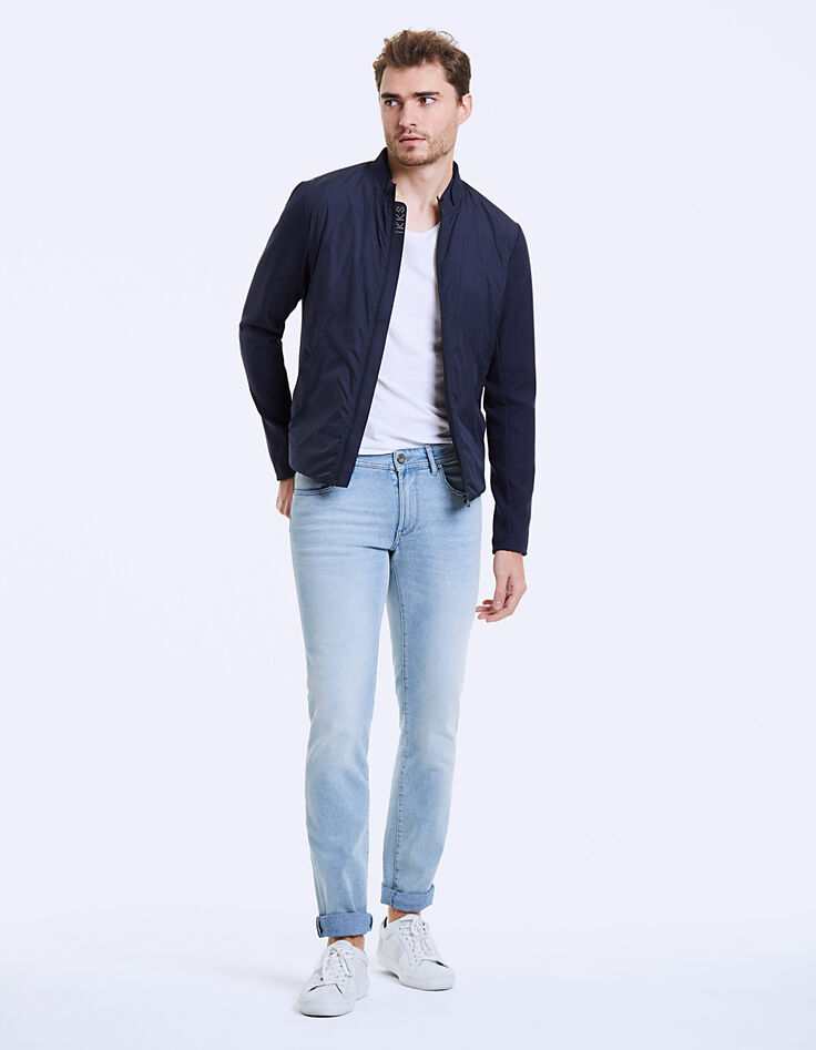 Gewatteerd herenjasje in twee materialen Ultra Light Warmth-6