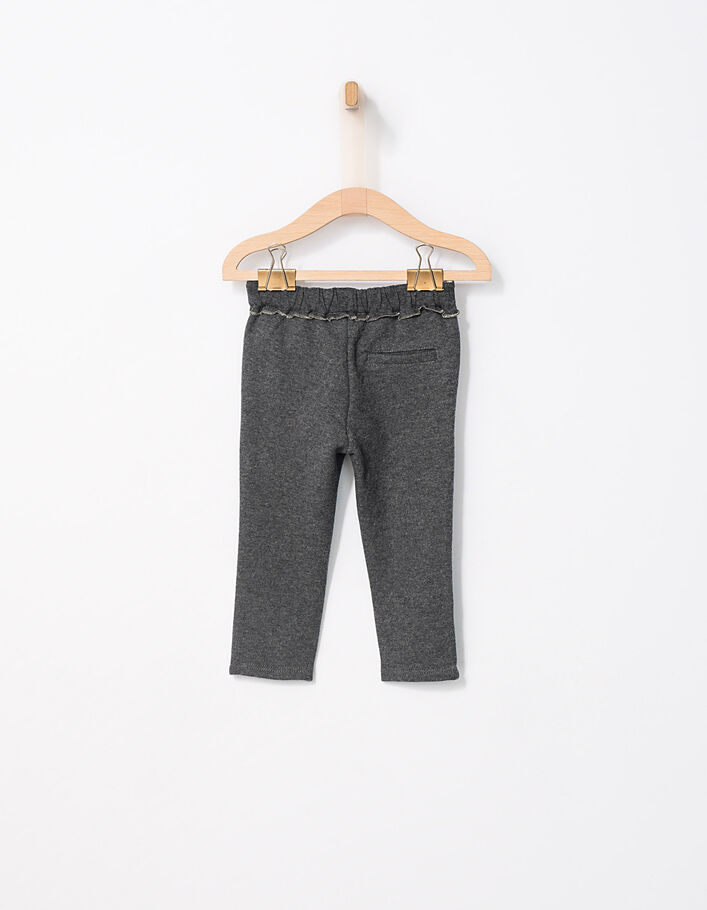 Baby girls' grey trousers - IKKS