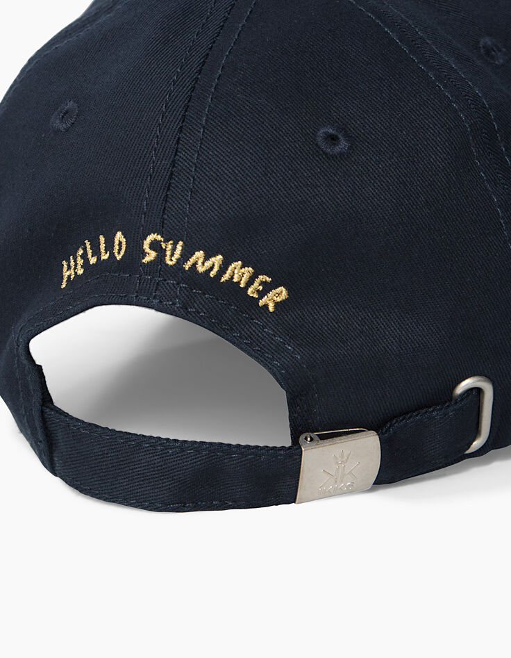 Casquette marine fille-5
