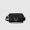Bolso 111 TORINO cuero negro trenzado damero mujer - IKKS image number 6