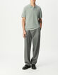 Polo azul gris punto flameado hombre-6