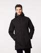 Men’s black, gold padded interior Urban Lab parka-4