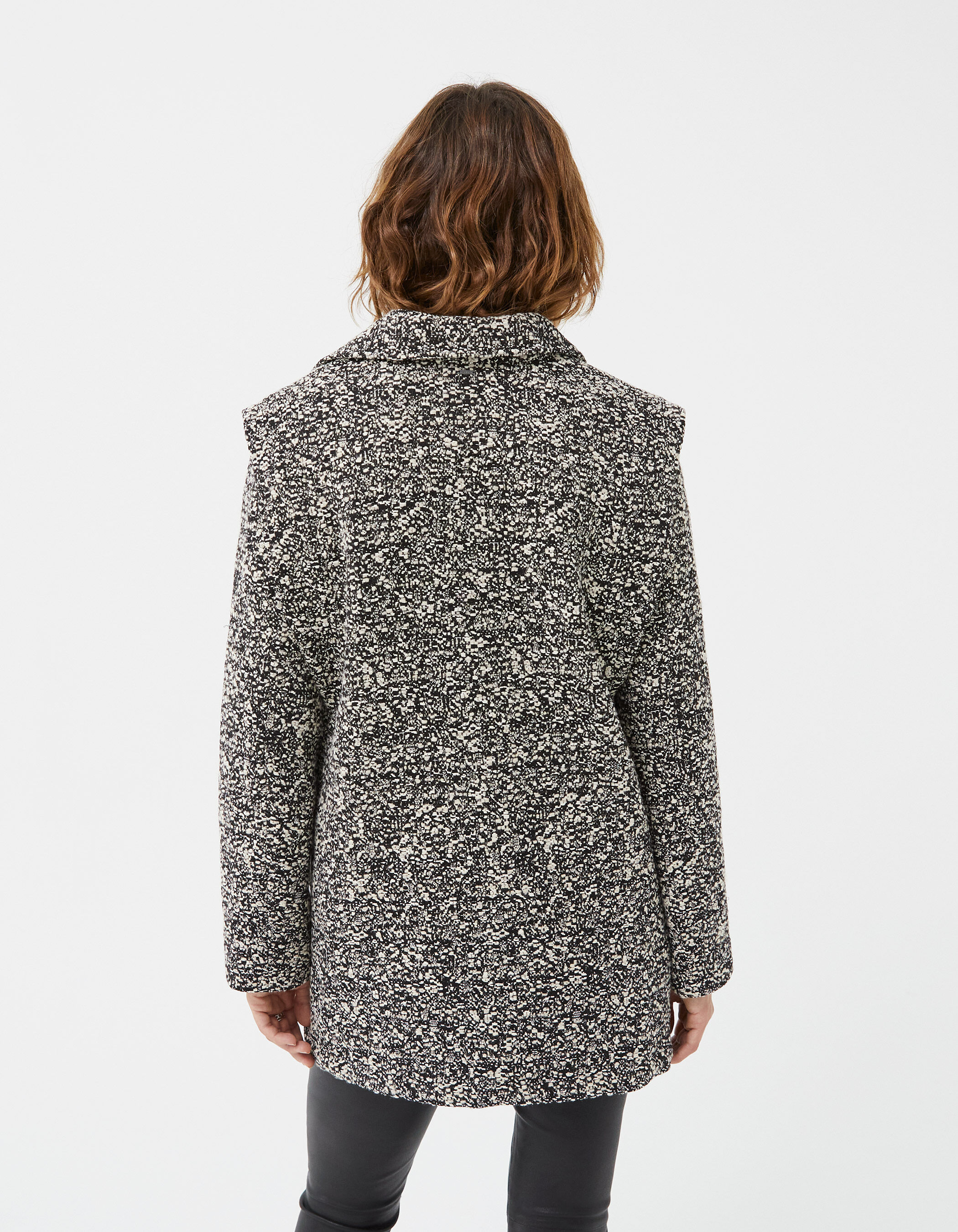 Manteau femme clearance gris chiné