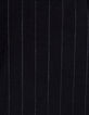 Men’s black striped organic velvet REGULAR shirt-5
