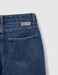 Medium blue mom jeans hoge taille meisjes-6