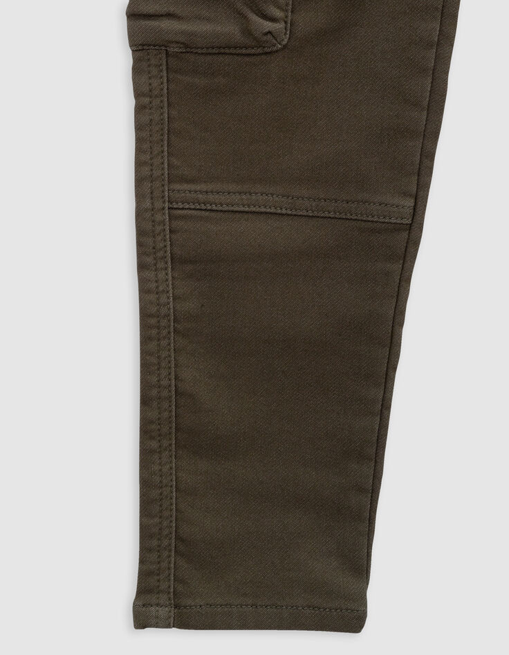 Upcycelte JOGGER khaki Jeans Kampfgeist Junge-4