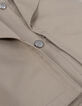 Beiger 2-in-1-Trenchcoat für Damen mit abnehmbarer Jacke-10