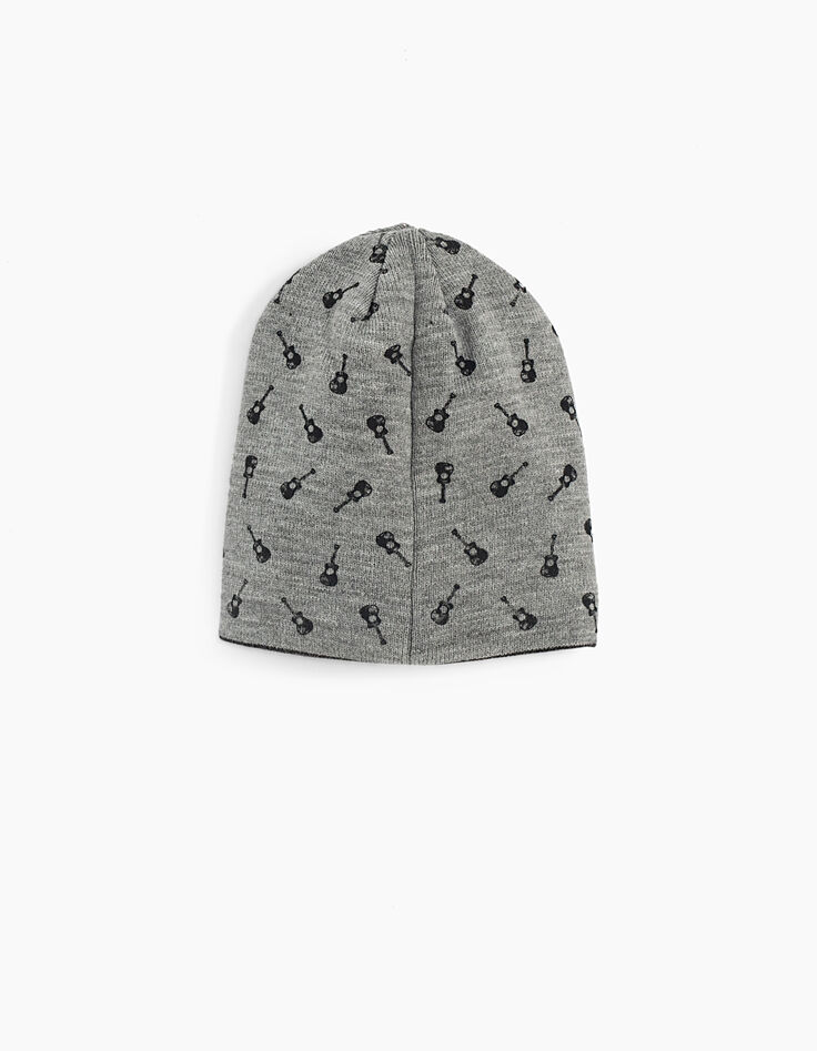 Bonnet réversible bébé garçon -3 Bonnet réversible bébé garçon -3