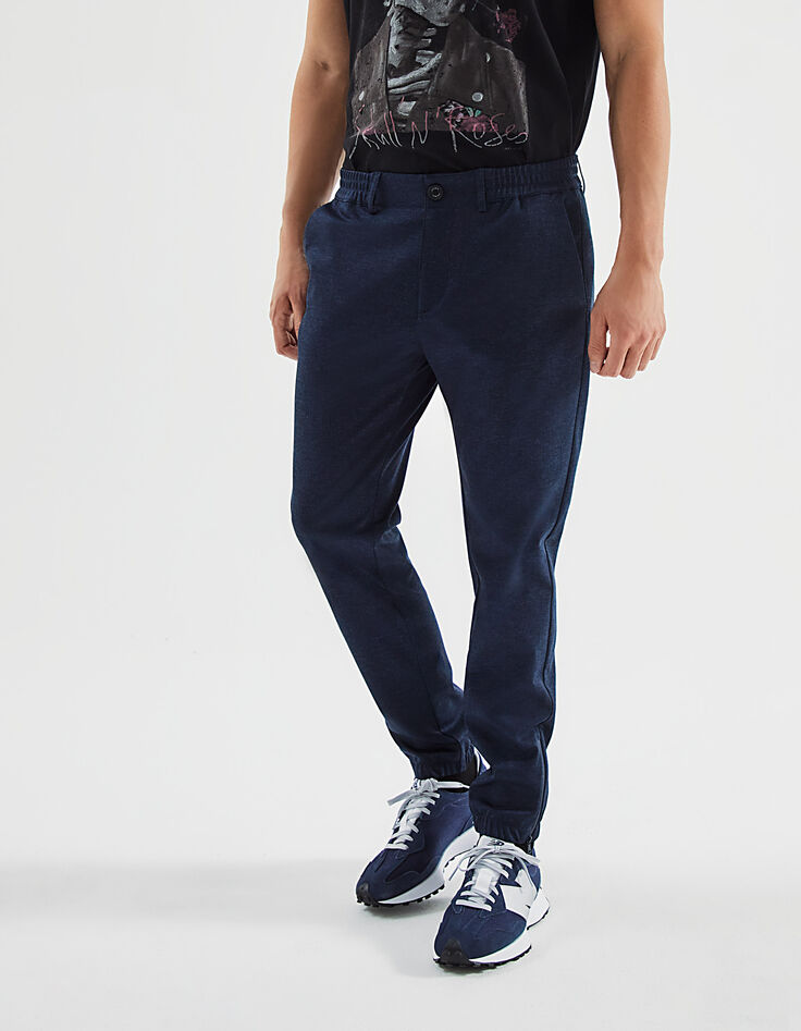 Jogpant SLIM marino con cremallera bajos DRY FAST Hombre-2 Jogpant SLIM marino con cremallera bajos DRY FAST Hombre-2