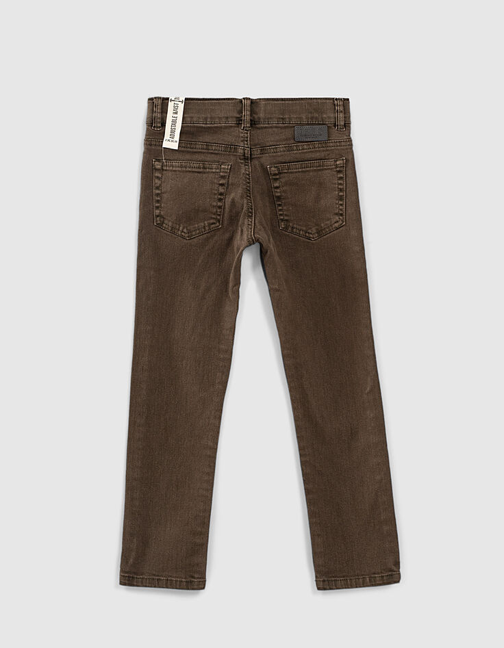 Jean slim kaki gar&ccedil;on -3