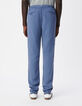 Jogpant comfort bleu taille &eacute;lastiqu&eacute;e Homme-3