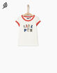 Camiseta blanco roto GIRL POWER niña-2