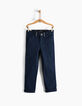 Boys' indigo chinos -2
