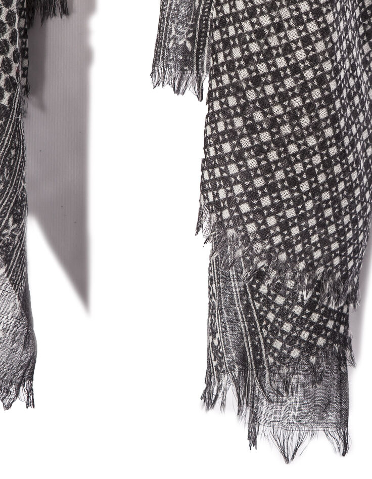 Men's printed scarf-3