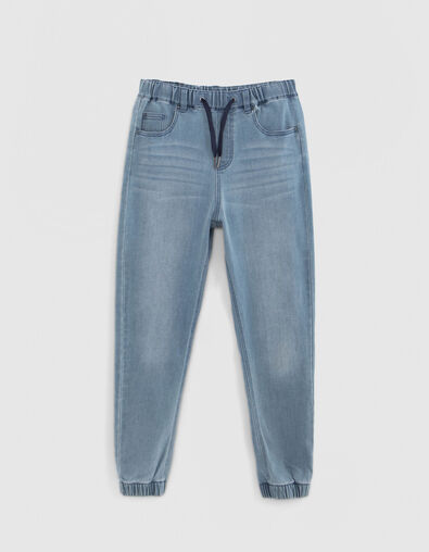 Blauwe JOGGER-jeans voor jongens - IKKS