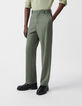 Men’s khaki TRAVEL SUIT suit trousers-3