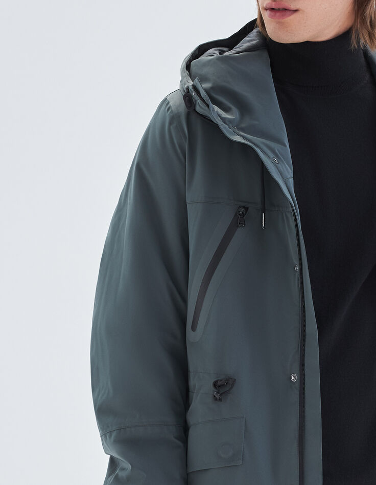 Parka asfalt WATERPROOF multi-zakken Heren-4
