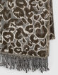 Fular grueso jacquard leopardo caqui mujer-2