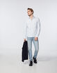 Men’s forget-me-not floral SLIM shirt-6