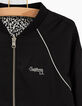 Bomber reversible estampado leopardo y negro ni&ntilde;a-5