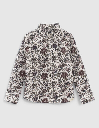 Boys’ flowery shirt - IKKS