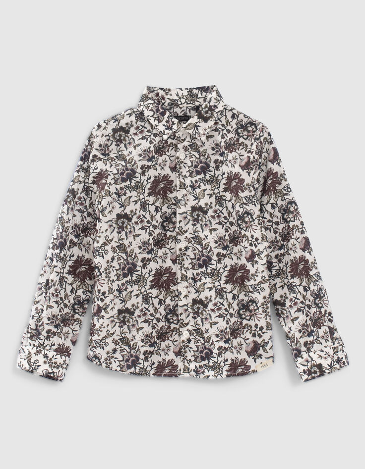 Boys’ flowery shirt-1