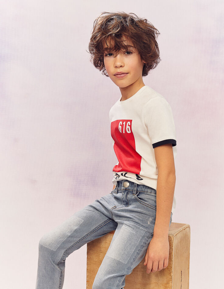 Vaquero slim stone blue niño-1