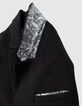Veste de costume cérémonie noire faux-uni garçon-7
