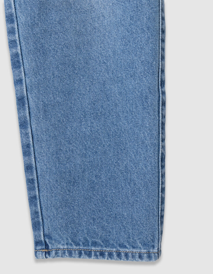 Blaue Gaucho-Mädchenjeans-6 Blaue Gaucho-Mädchenjeans-6