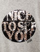 Camiseta gris lentejuelas NICE TO SEE YOU niña-5