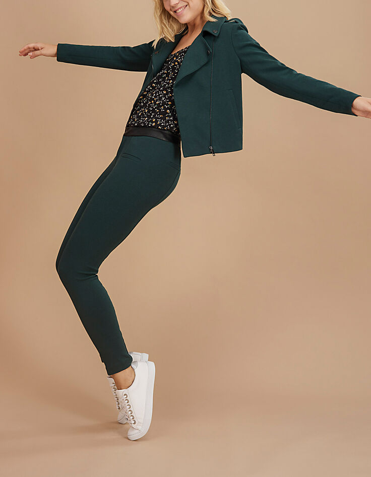 Babery green broek riem in kunstleer I.Code-1