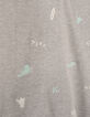 Boys’ grey marl all-over embroidery polo shirt-4