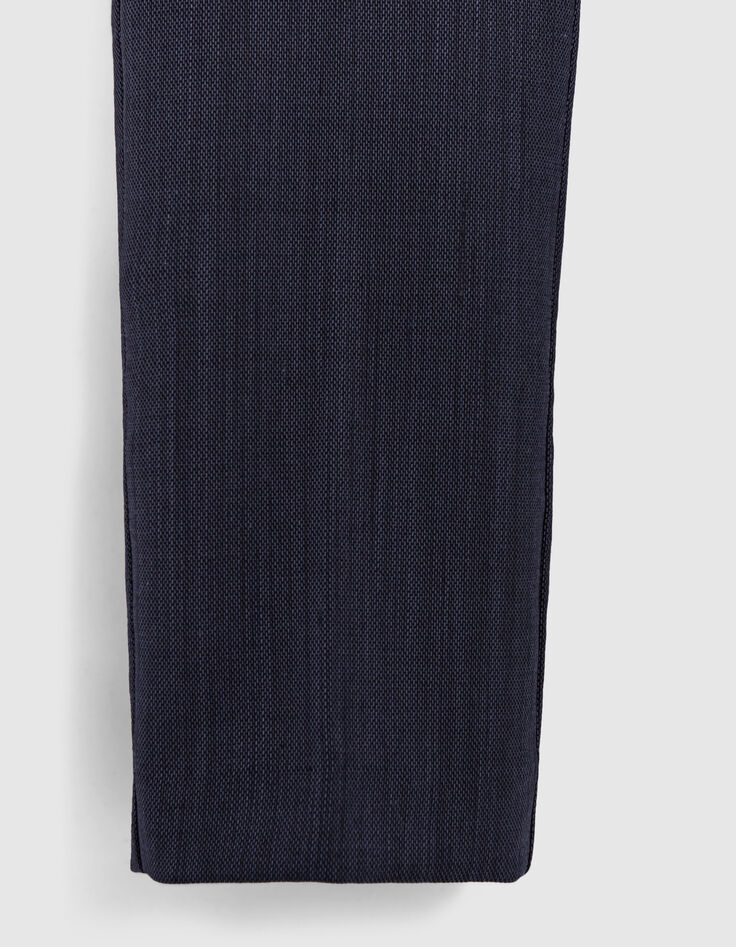 Pantalon marine maille garçon-6
