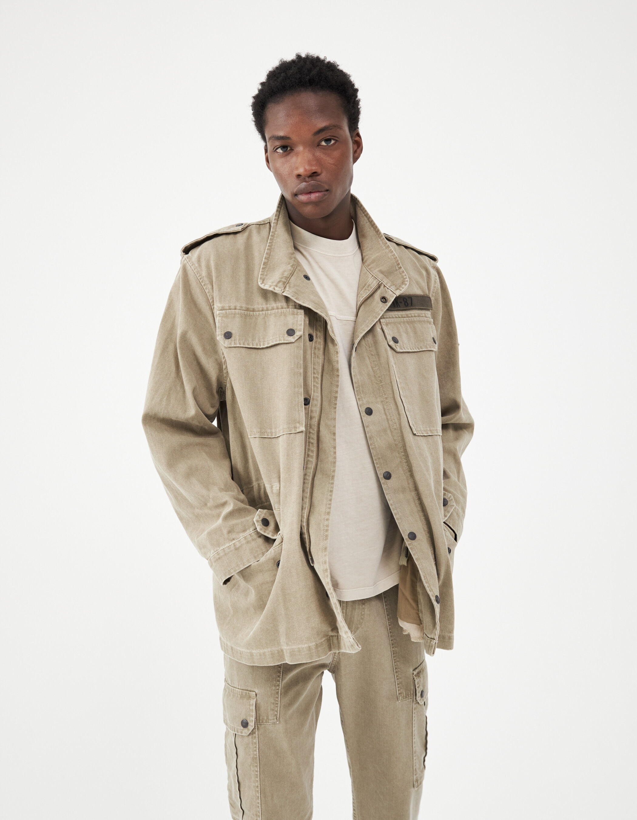 Veste best sale saharienne ikks