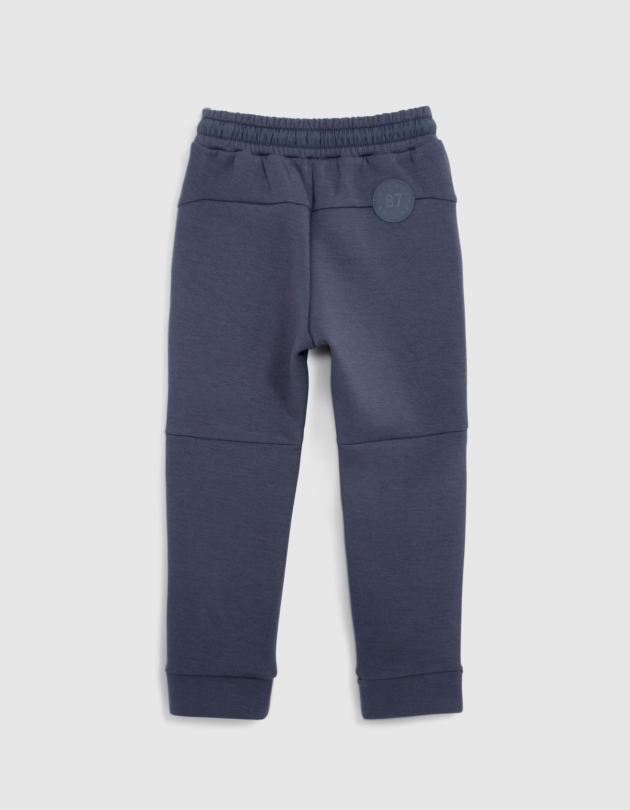 Jogging gris bi matiere poches zippees garcon IKKS