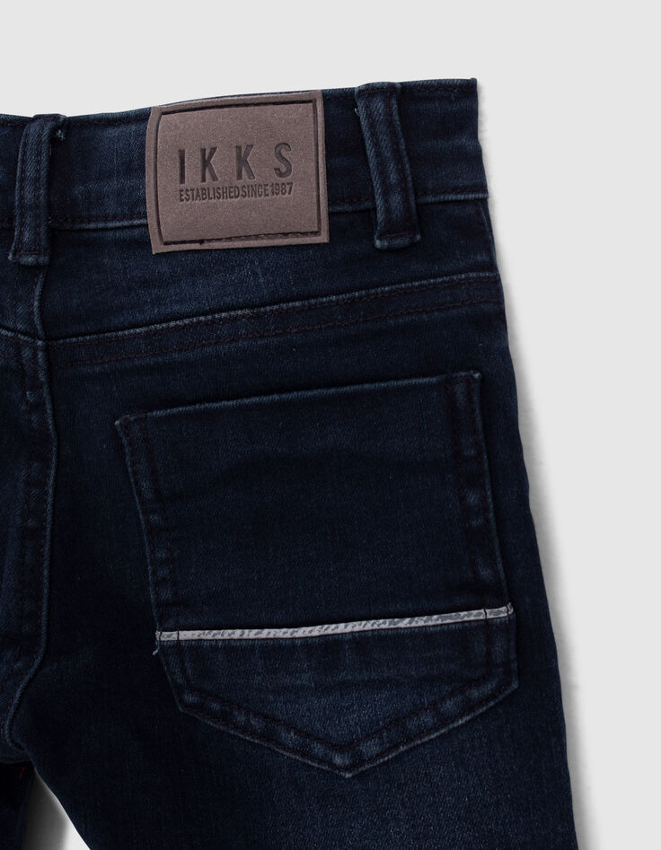 Boys’ blue black skinny jeans-6