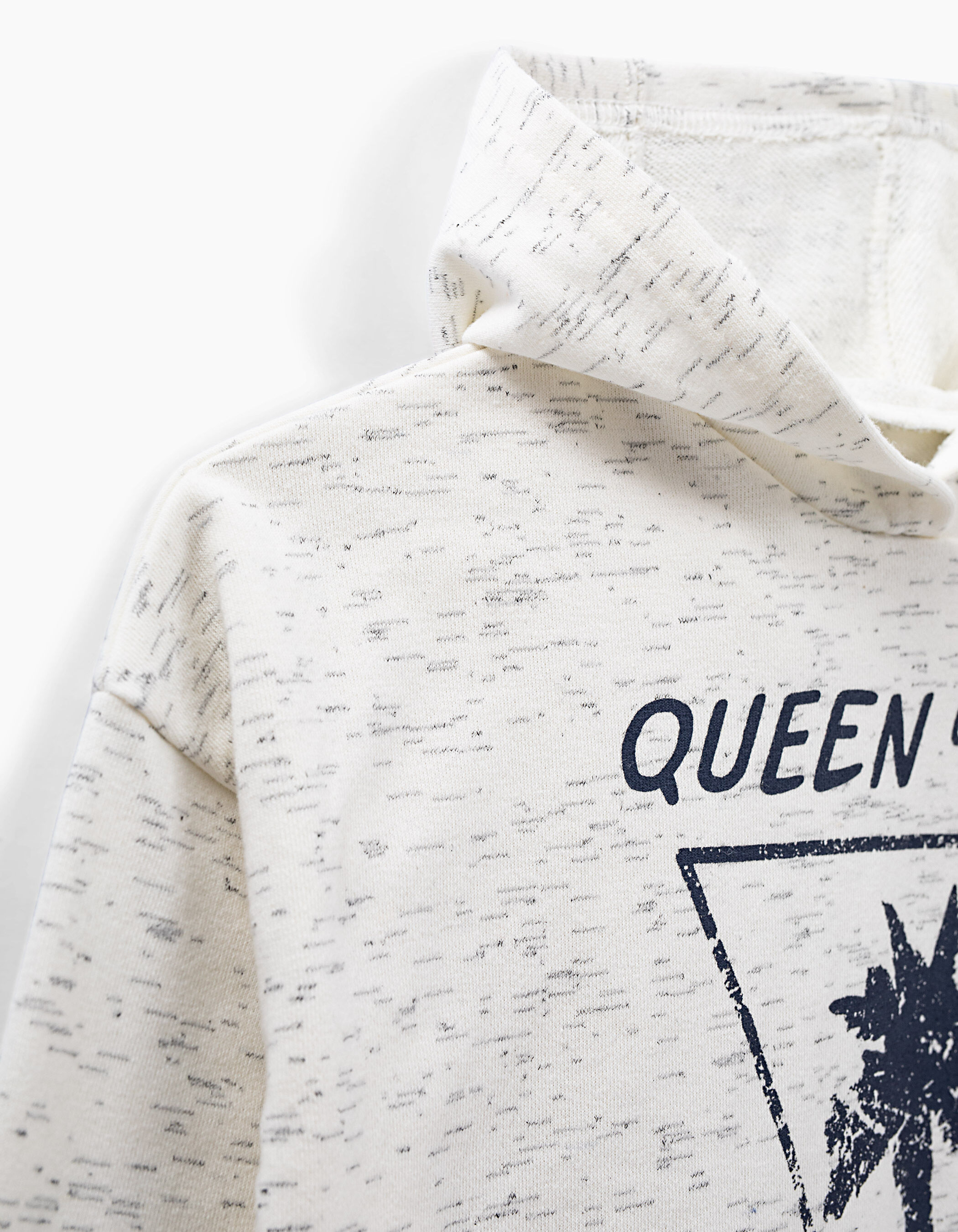 Off white navy & white graphic sweatshirt online